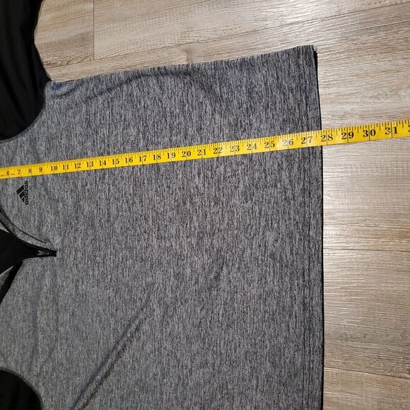 Adidas Golf Dri Fit Quarter Zip Pullover with Raglan Sleeves Men's Size Large - Picture 7 of 8